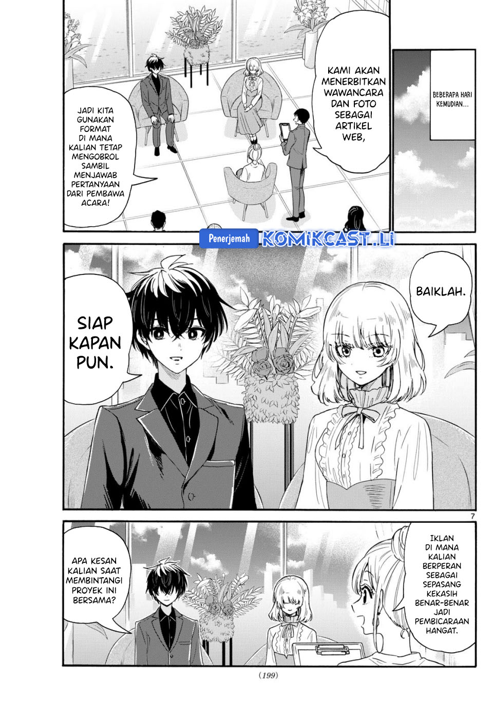 Mikadono Sanshimai wa Angai, Choroi Chapter 143 Bahasa Indonesia