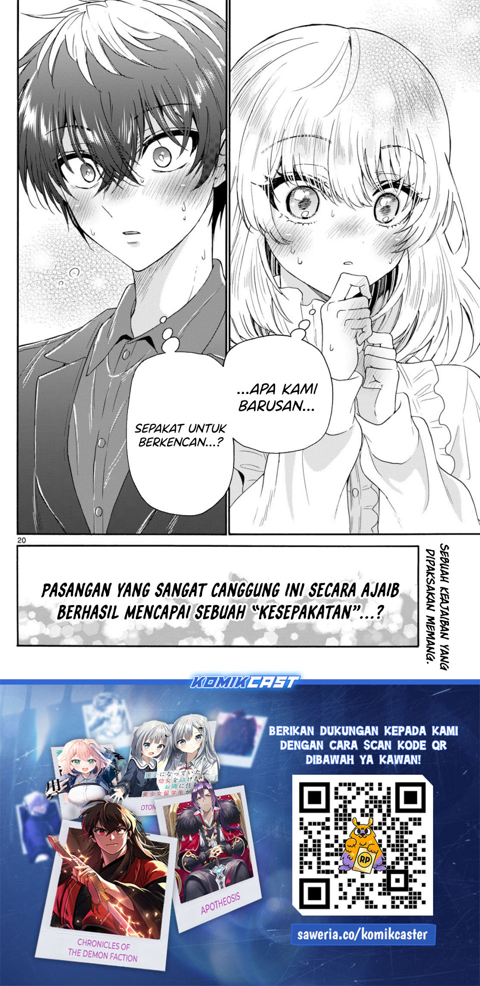 Mikadono Sanshimai wa Angai, Choroi Chapter 143 Bahasa Indonesia
