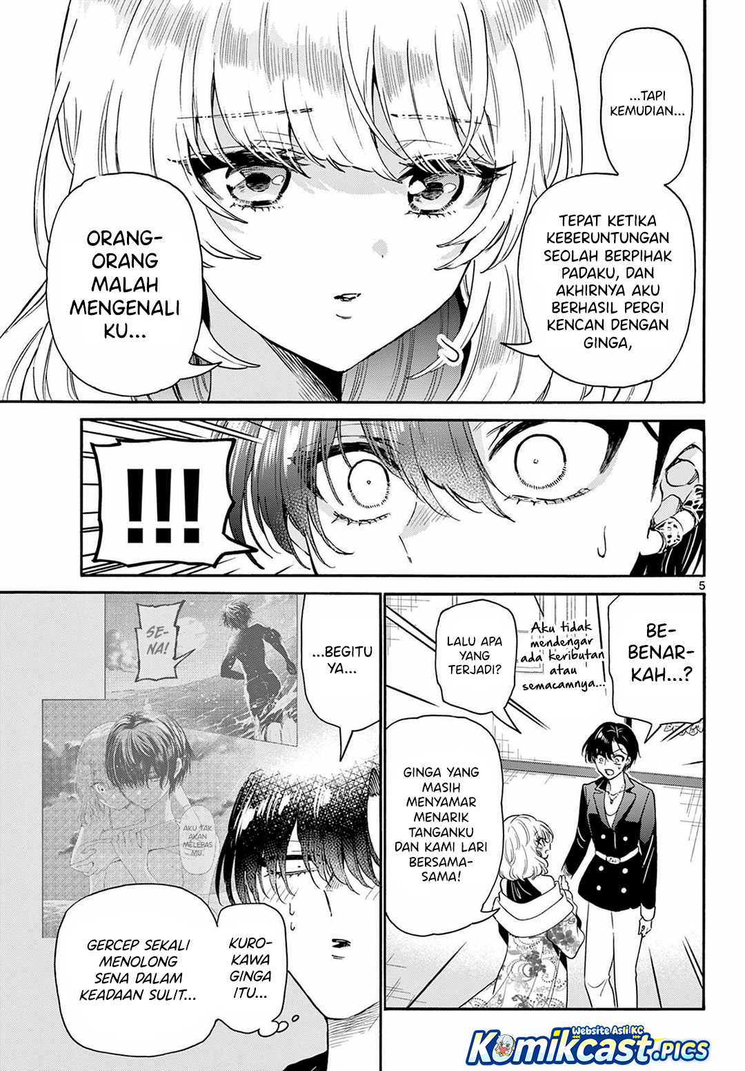 Mikadono Sanshimai wa Angai, Choroi Chapter 147 Bahasa Indonesia