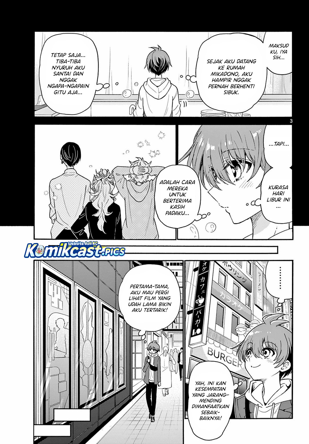 Mikadono Sanshimai wa Angai, Choroi Chapter 155 Bahasa Indonesia