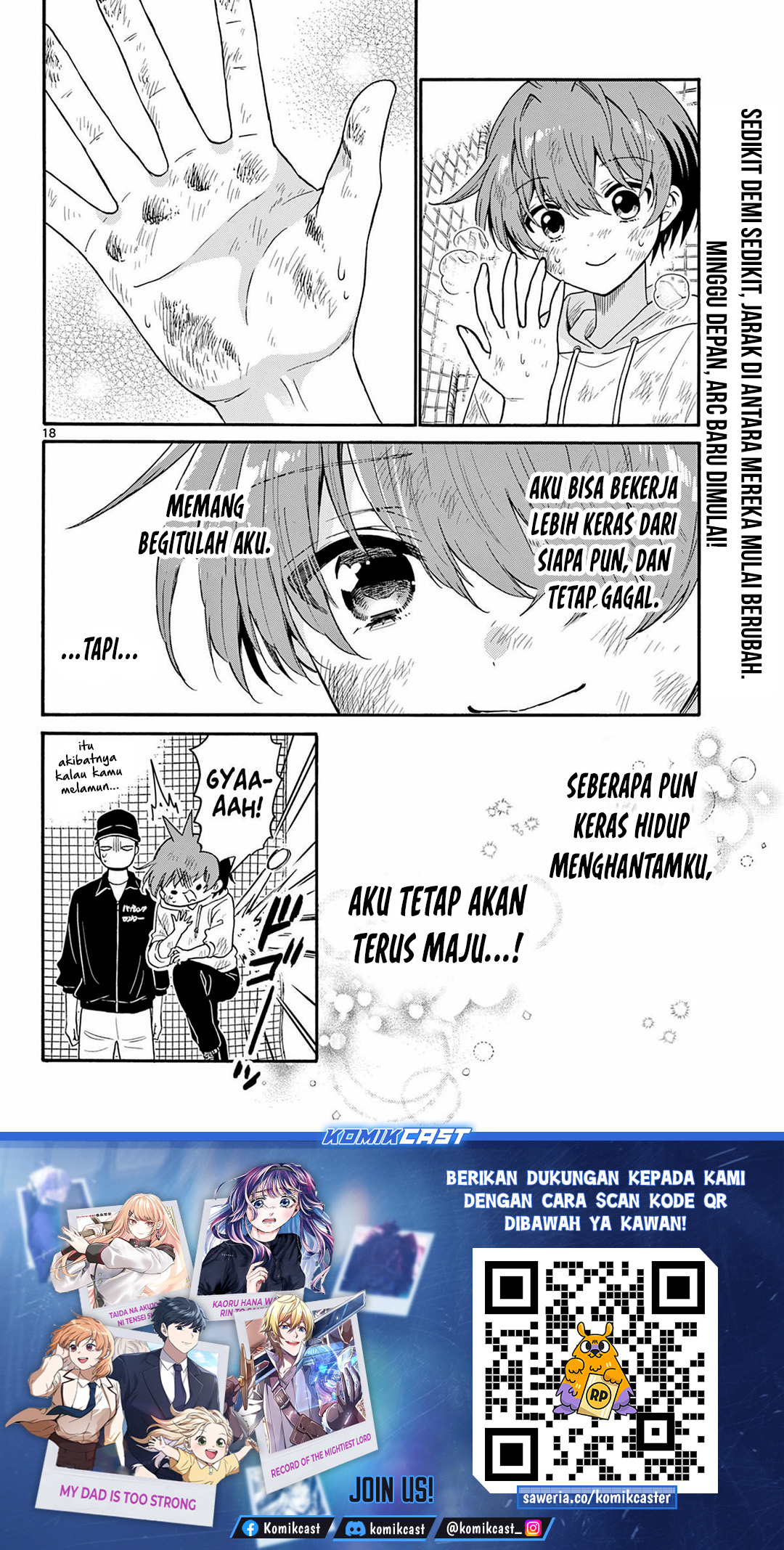 Mikadono Sanshimai wa Angai, Choroi Chapter 155 Bahasa Indonesia