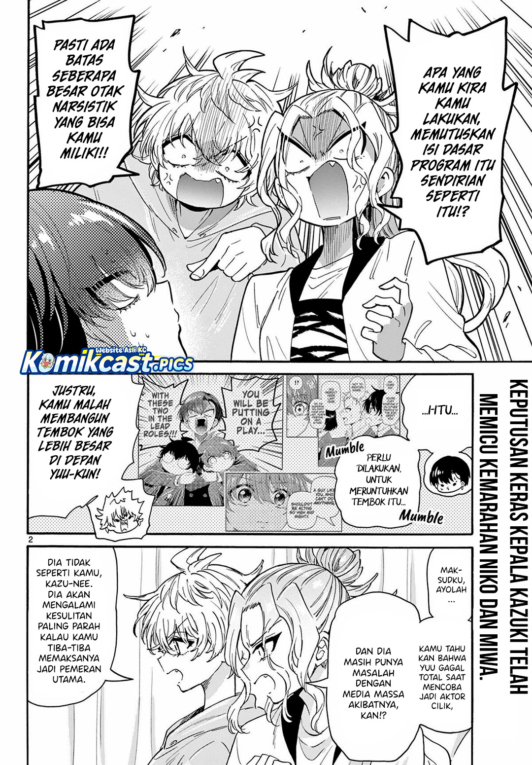 Mikadono Sanshimai wa Angai, Choroi Chapter 160 Bahasa Indonesia