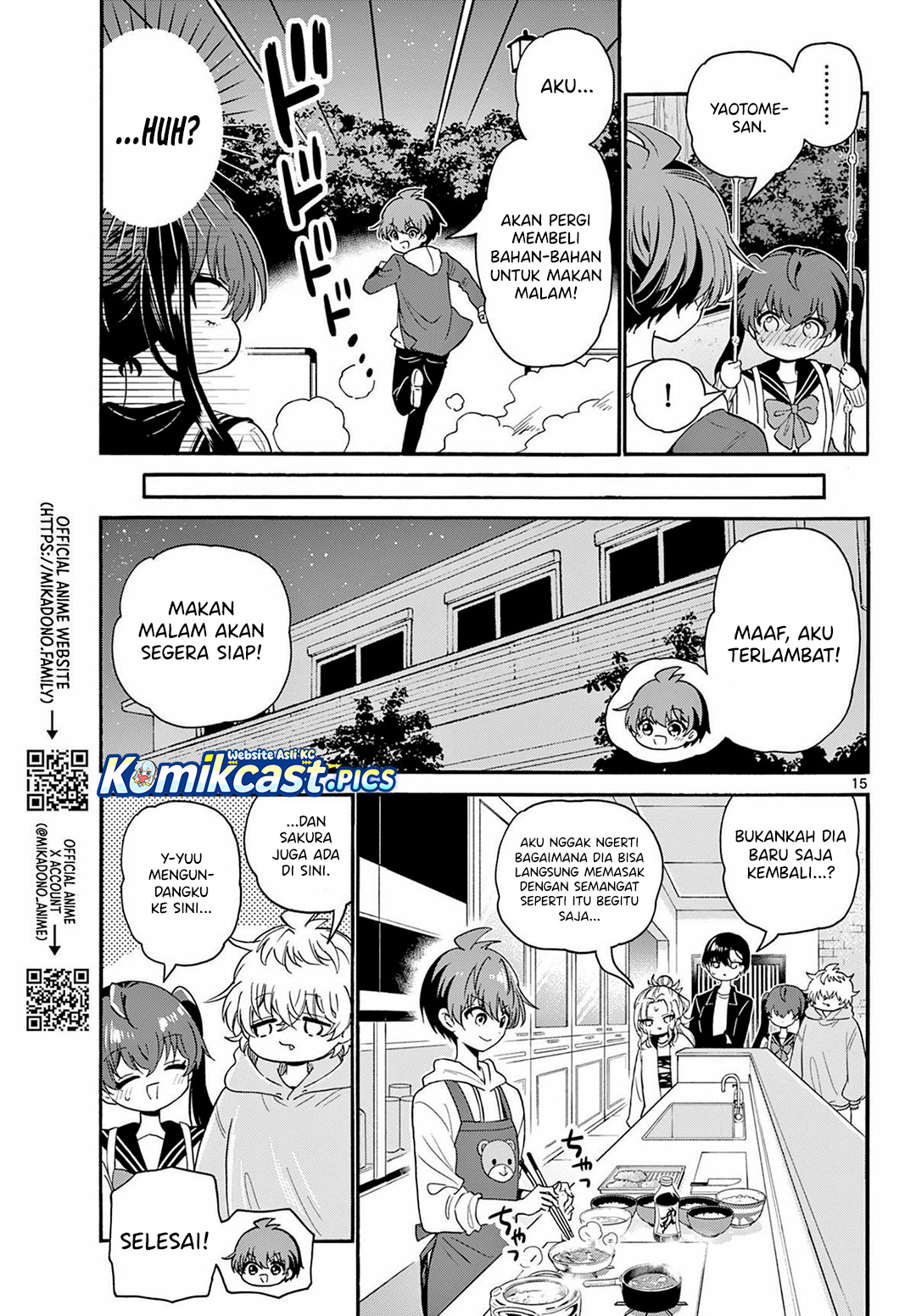 Mikadono Sanshimai wa Angai, Choroi Chapter 160 Bahasa Indonesia