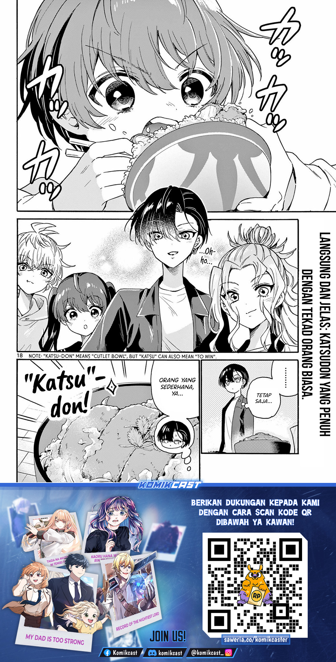 Mikadono Sanshimai wa Angai, Choroi Chapter 160 Bahasa Indonesia