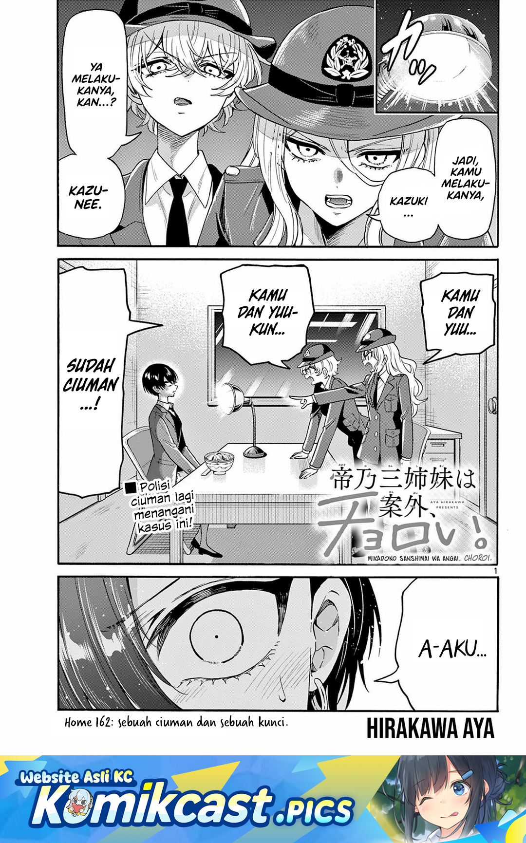 Dilarang COPAS - situs resmi www.mangacanblog.com - Komik mikadono sanshimai wa angai choroi 162 - chapter 162 163 Indonesia mikadono sanshimai wa angai choroi 162 - chapter 162 Terbaru 1|Baca Manga Komik Indonesia|Mangacan