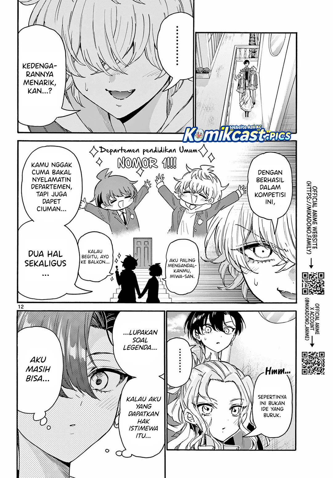Dilarang COPAS - situs resmi www.mangacanblog.com - Komik mikadono sanshimai wa angai choroi 162 - chapter 162 163 Indonesia mikadono sanshimai wa angai choroi 162 - chapter 162 Terbaru 12|Baca Manga Komik Indonesia|Mangacan