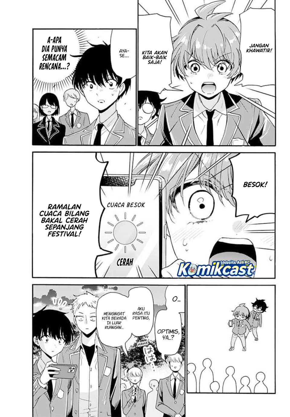 Mikadono Sanshimai wa Angai, Choroi Chapter 173 Bahasa Indonesia