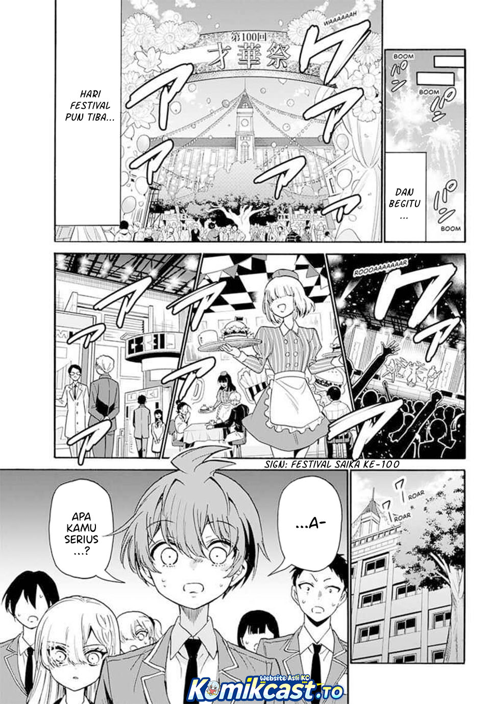 Mikadono Sanshimai wa Angai, Choroi Chapter 173 Bahasa Indonesia