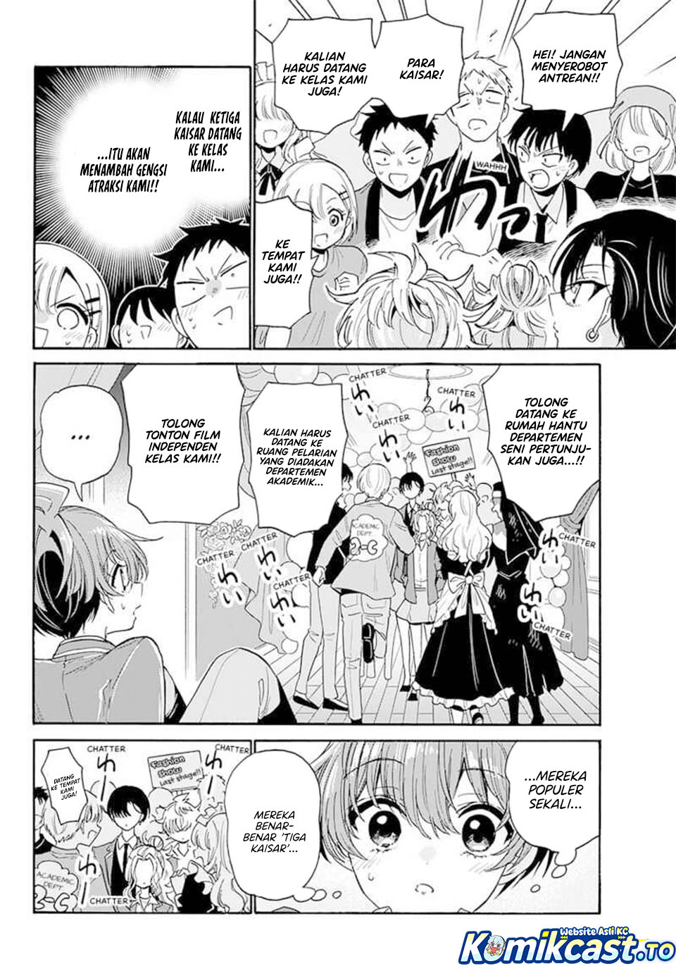 Mikadono Sanshimai wa Angai, Choroi Chapter 178 Bahasa Indonesia