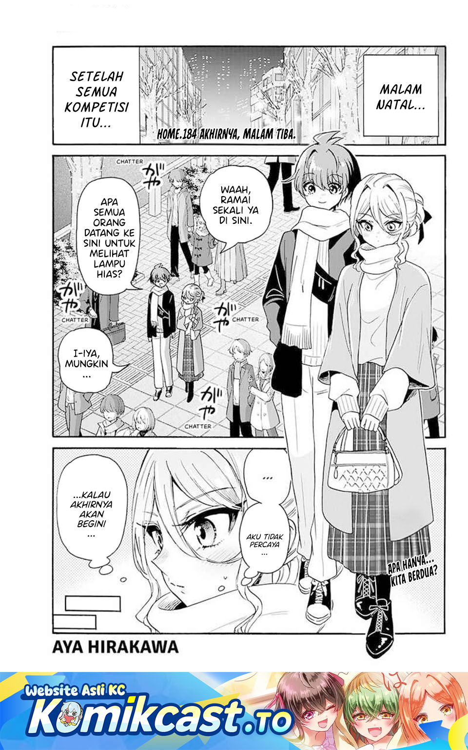 Mikadono Sanshimai wa Angai, Choroi Chapter 184 Bahasa Indonesia