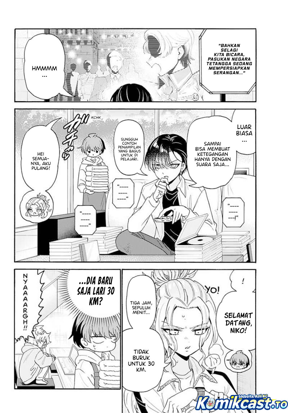 Mikadono Sanshimai wa Angai, Choroi Chapter 185 Bahasa Indonesia