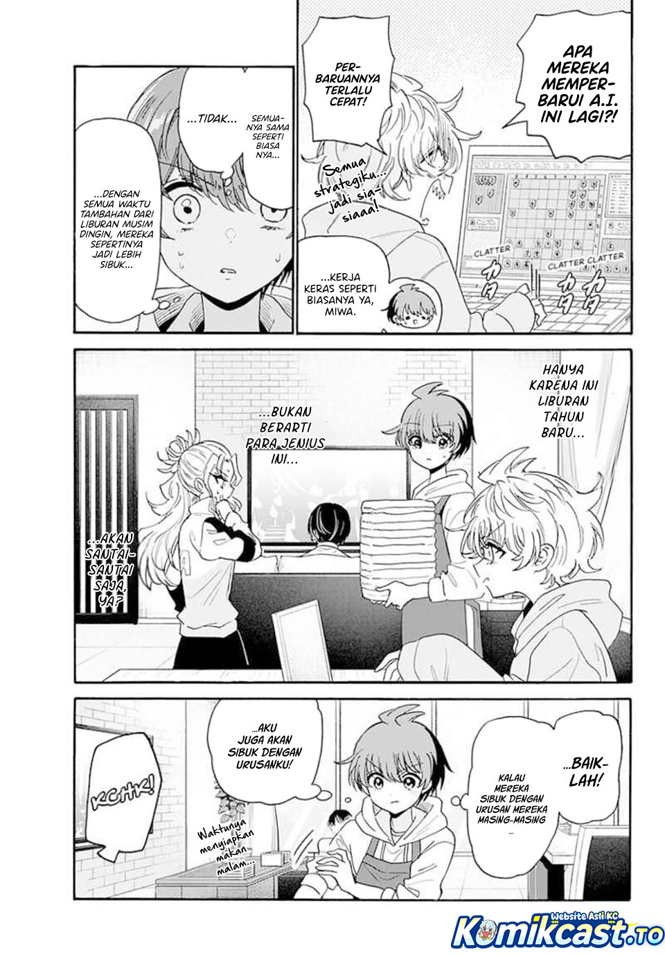 Mikadono Sanshimai wa Angai, Choroi Chapter 185 Bahasa Indonesia