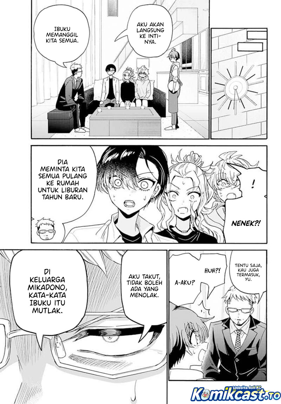Mikadono Sanshimai wa Angai, Choroi Chapter 185 Bahasa Indonesia