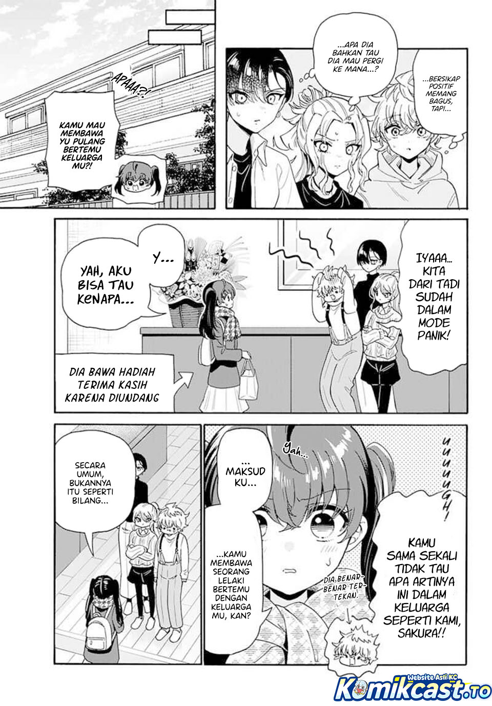Mikadono Sanshimai wa Angai, Choroi Chapter 185 Bahasa Indonesia