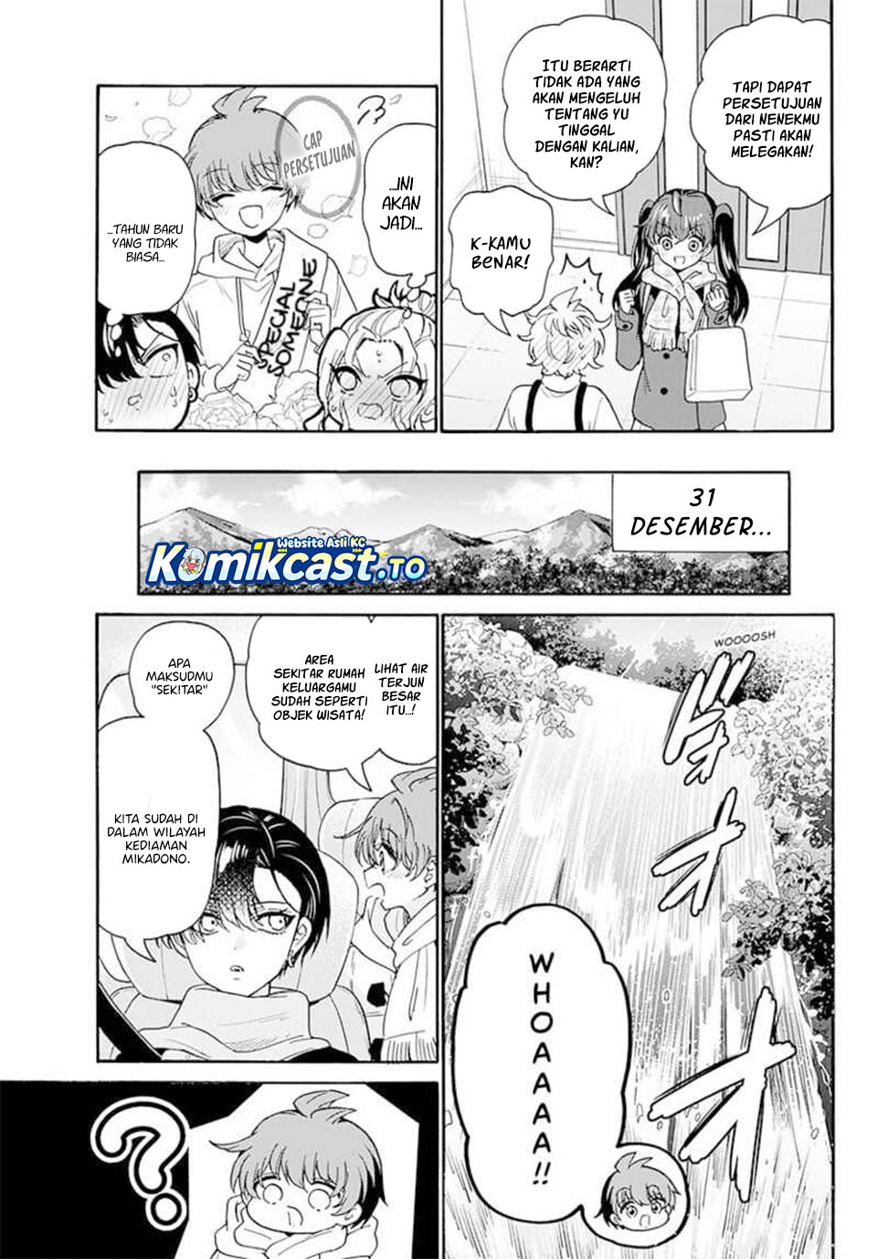 Mikadono Sanshimai wa Angai, Choroi Chapter 185 Bahasa Indonesia