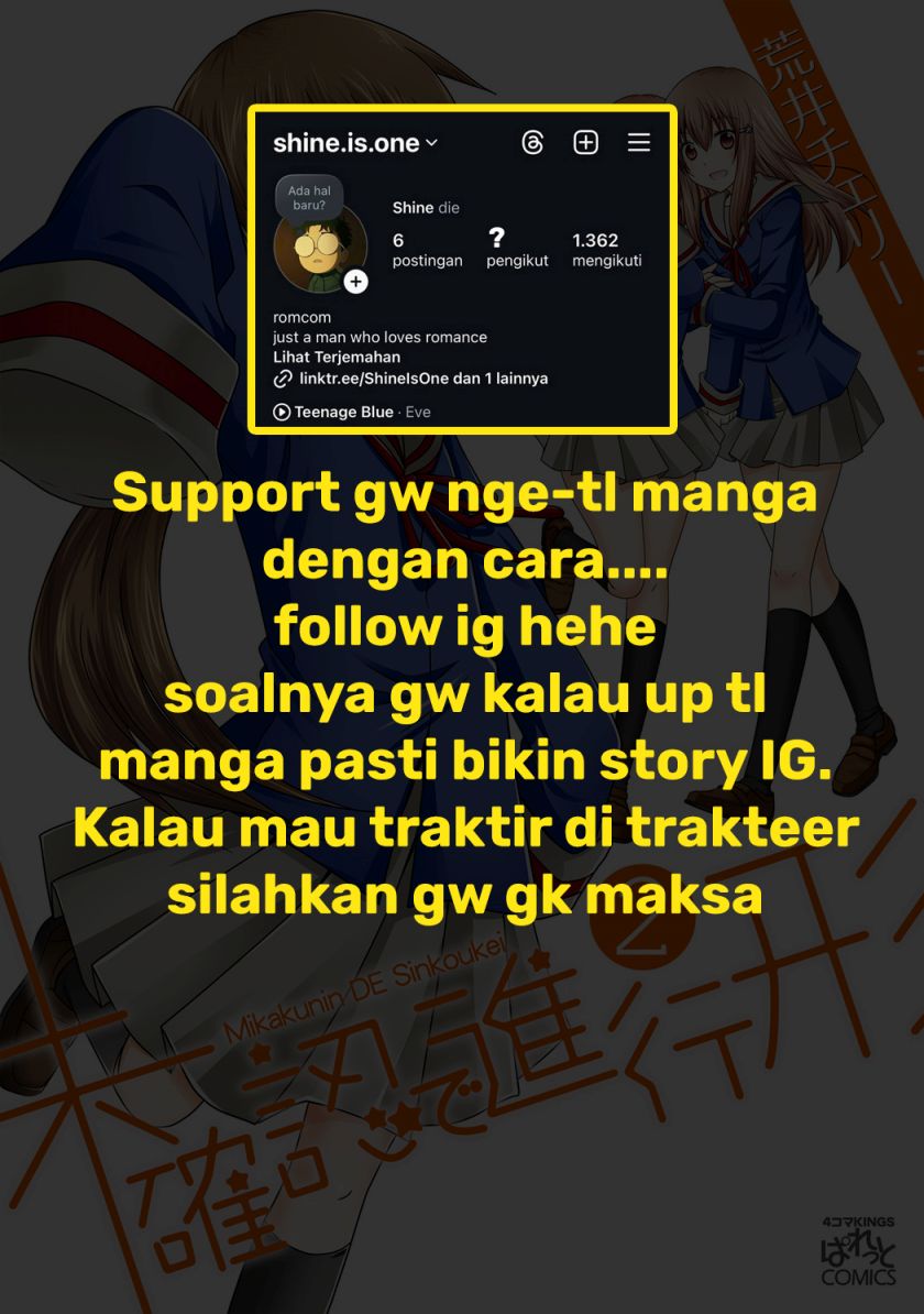 Mikakunin de Shinkoukei Chapter 28 Bahasa Indonesia