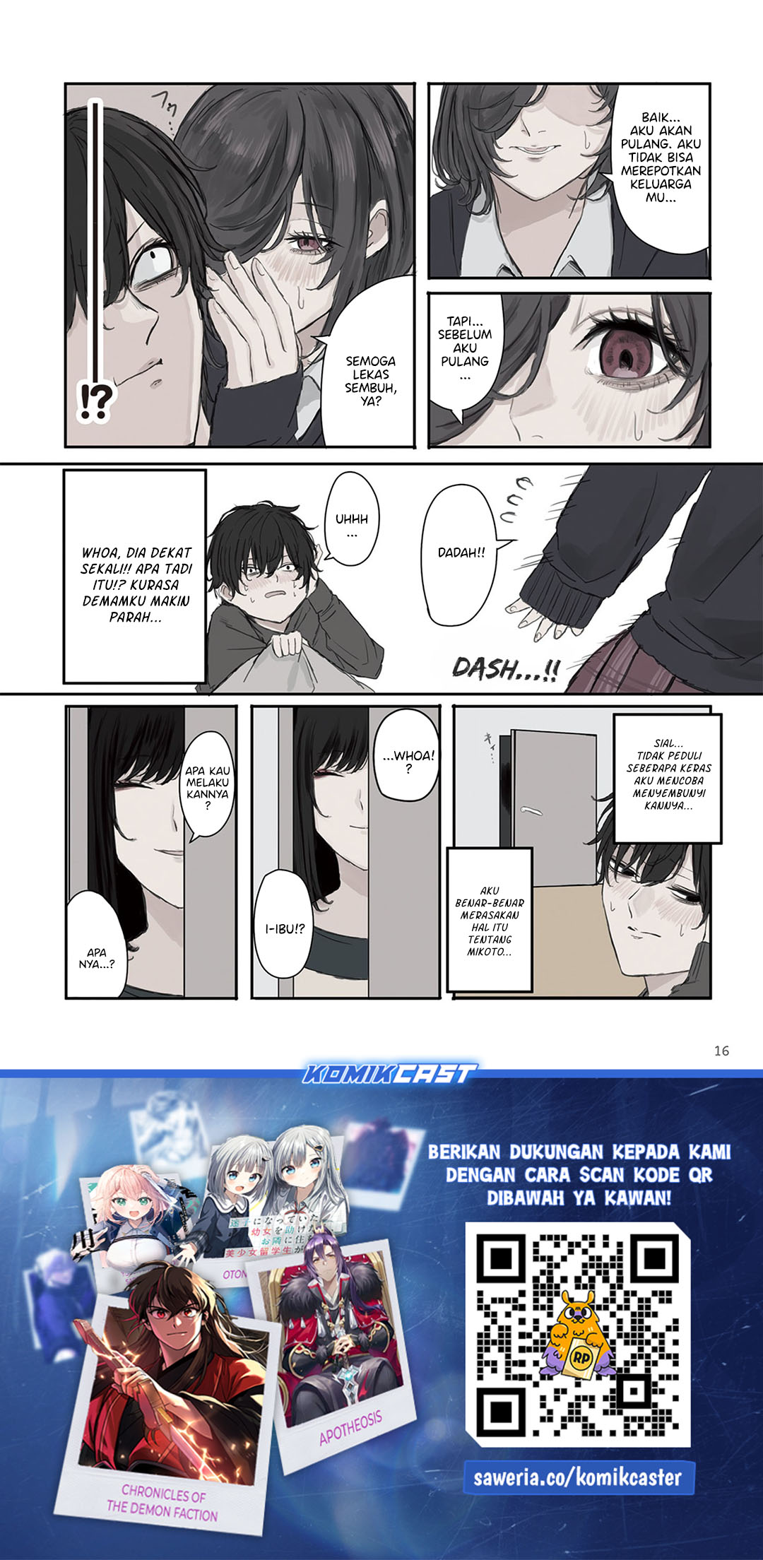 Mikoto-chan wa Kirawaretakunai! chapter 16
