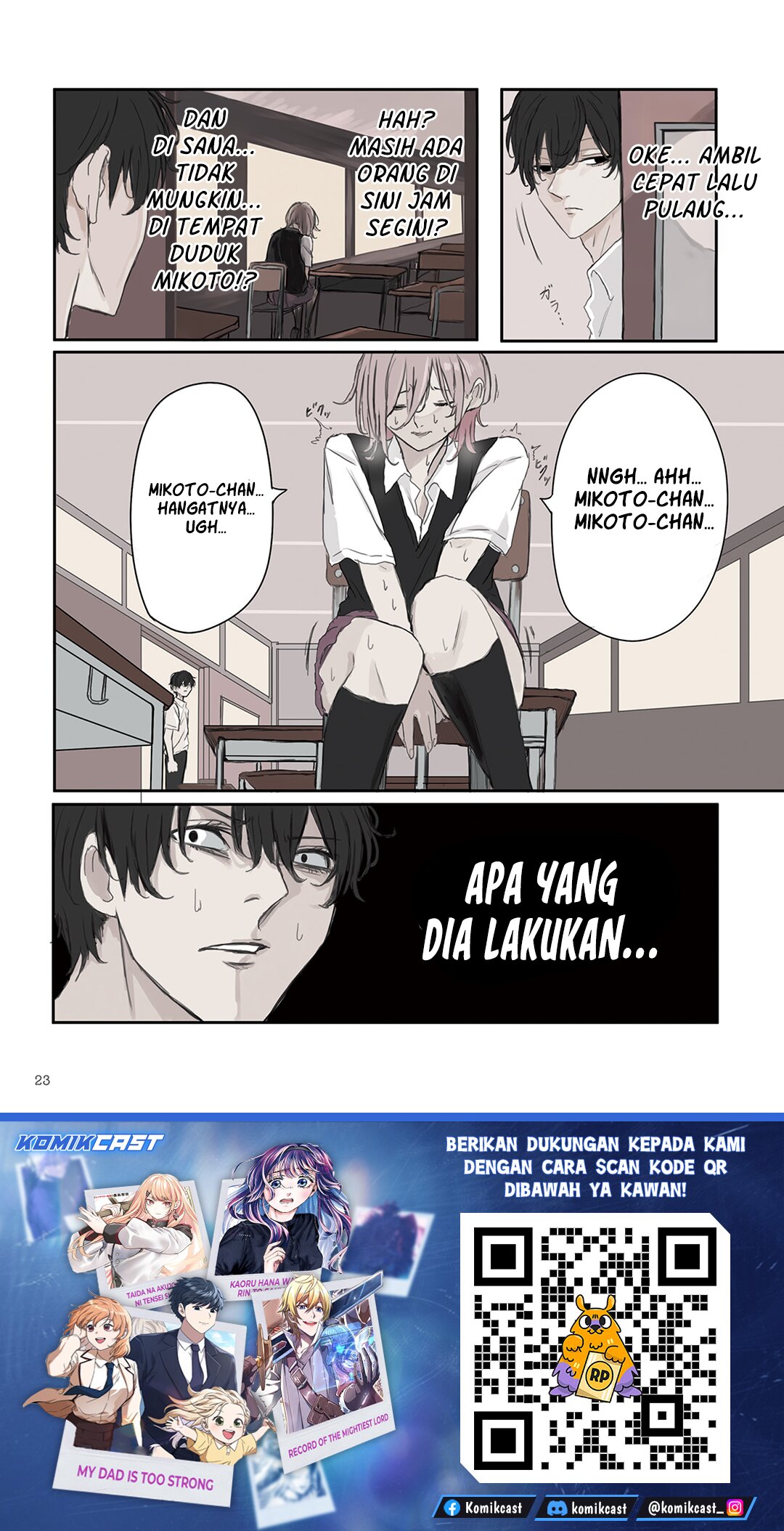 Mikoto-chan wa Kirawaretakunai! Chapter 32 Bahasa Indonesia