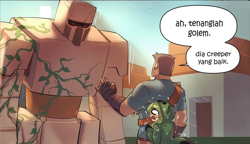 Minecraft Waifu Chapter 09 Bahasa Indonesia