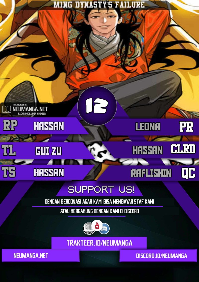 Ming Dynasty’s Failure Chapter 12 Bahasa Indonesia