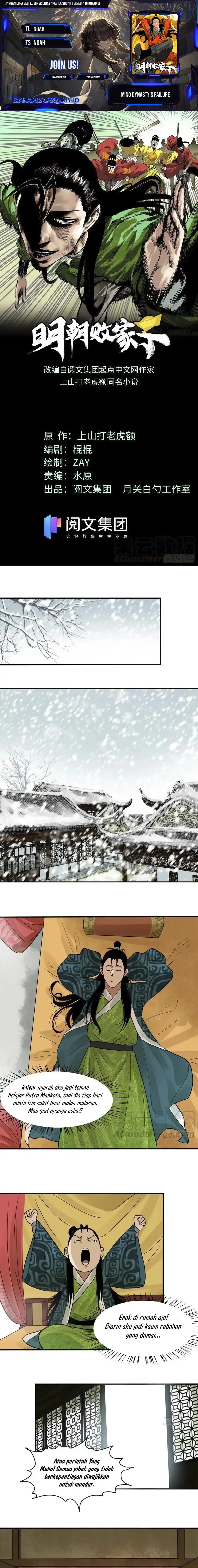 Ming Dynasty’s Failure Chapter 66 Bahasa Indonesia