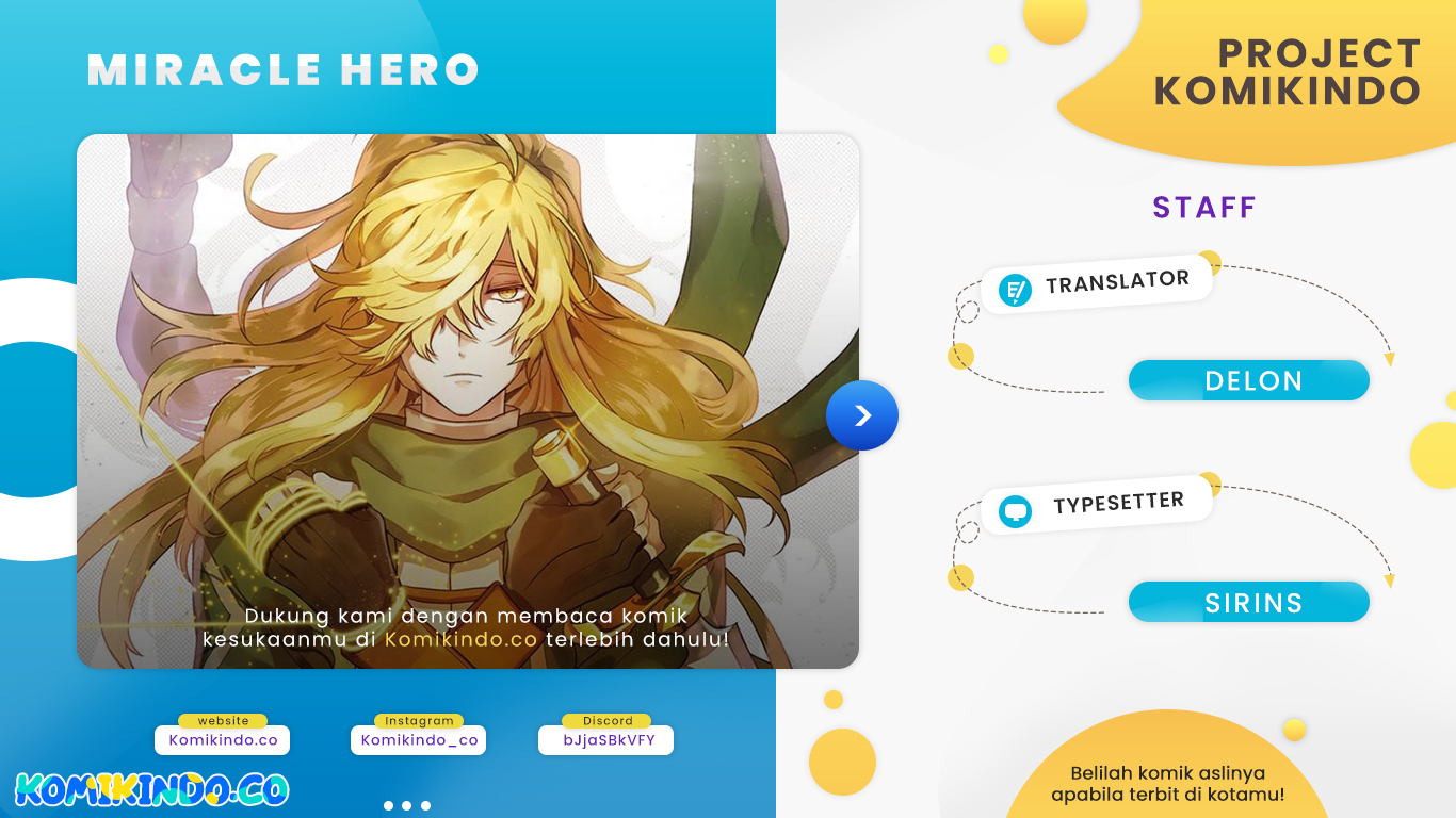 Miracle Hero! Chapter 55 Bahasa Indonesia