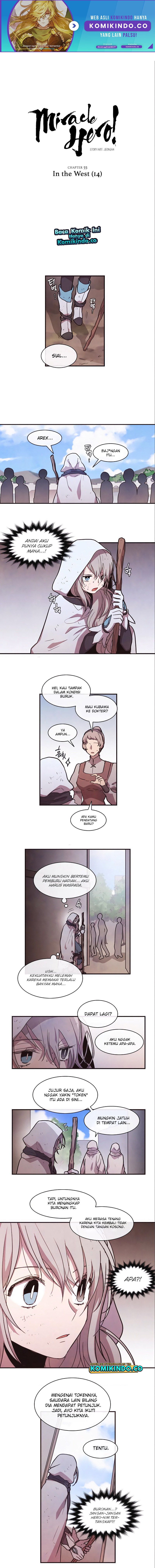 Miracle Hero! Chapter 55 Bahasa Indonesia