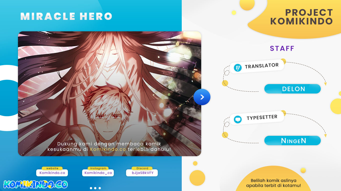 Miracle Hero! Chapter 57 Bahasa Indonesia