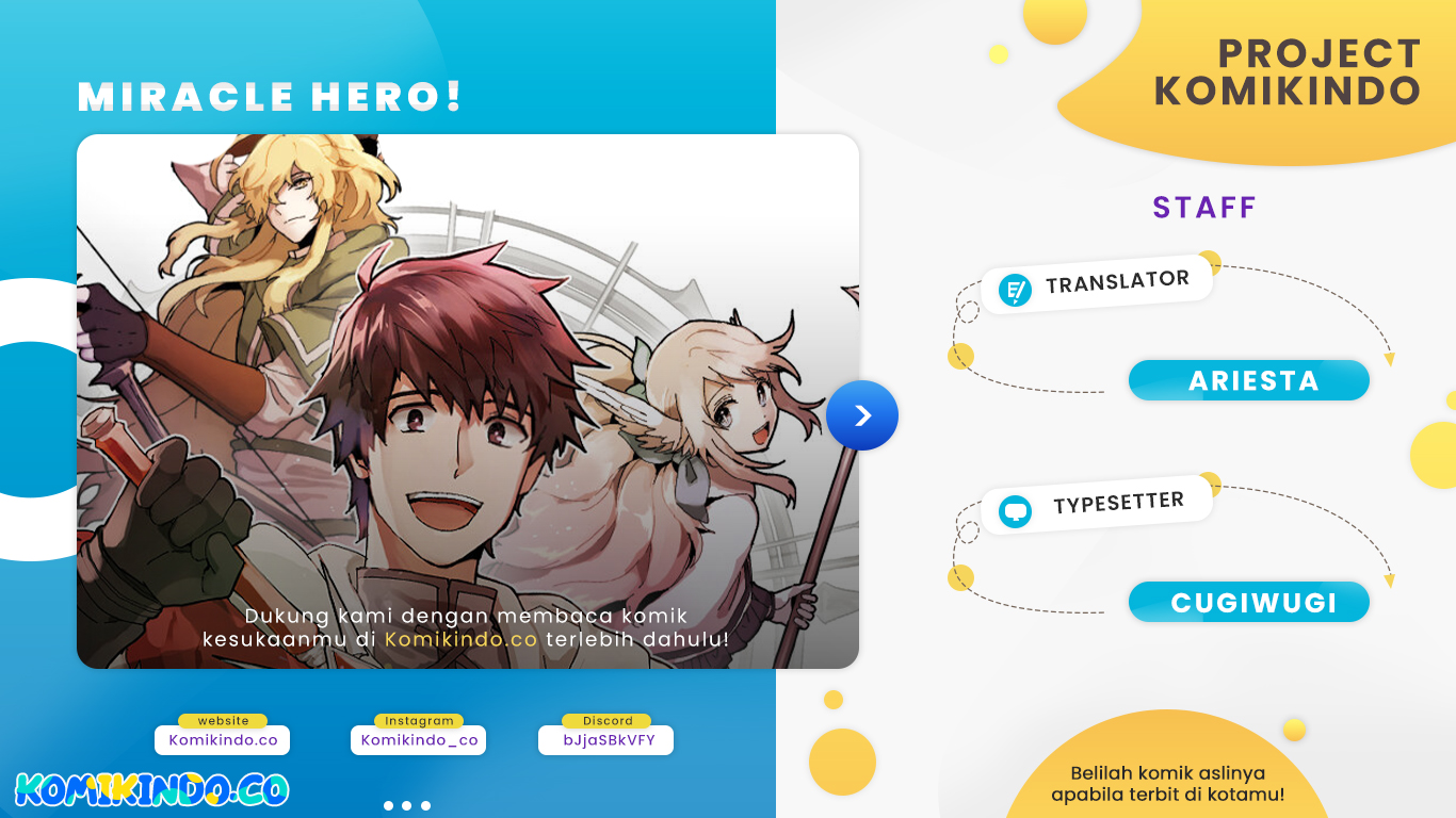 Miracle Hero! Chapter 97 Bahasa Indonesia