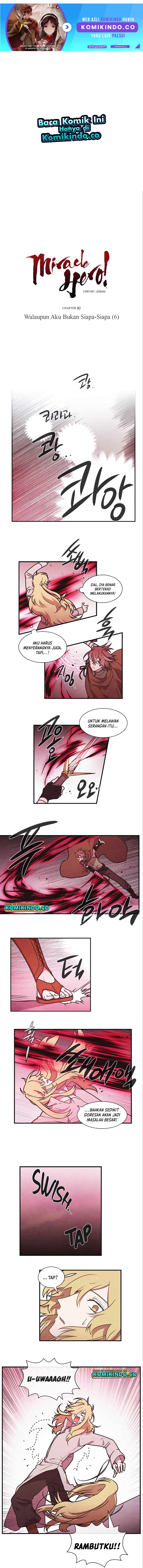 Miracle Hero! Chapter 97 Bahasa Indonesia