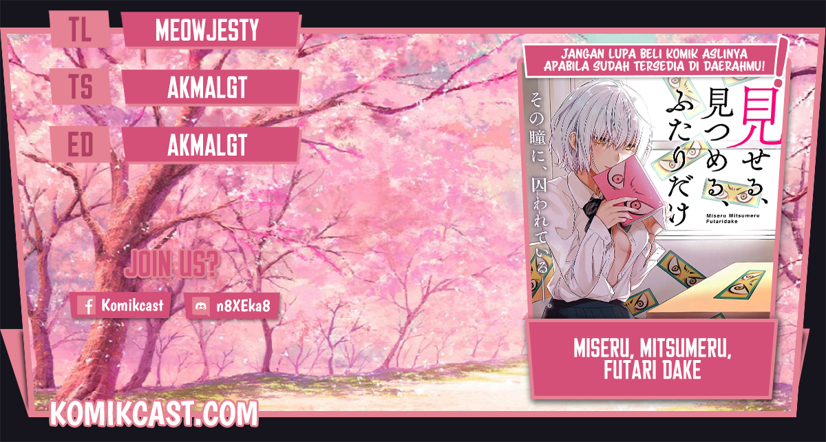 Miseru, Mitsumeru, Futari Dake Chapter 03 Bahasa Indonesia
