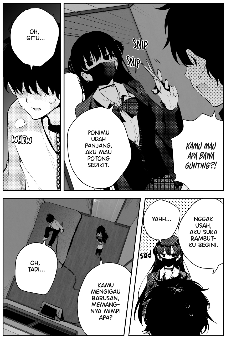 Mishiranu Joshikousei ni Kankensareta Mangaka no Hanashi (The Story of a Manga Artist Confined by a Strange High School Girl) chapter 6