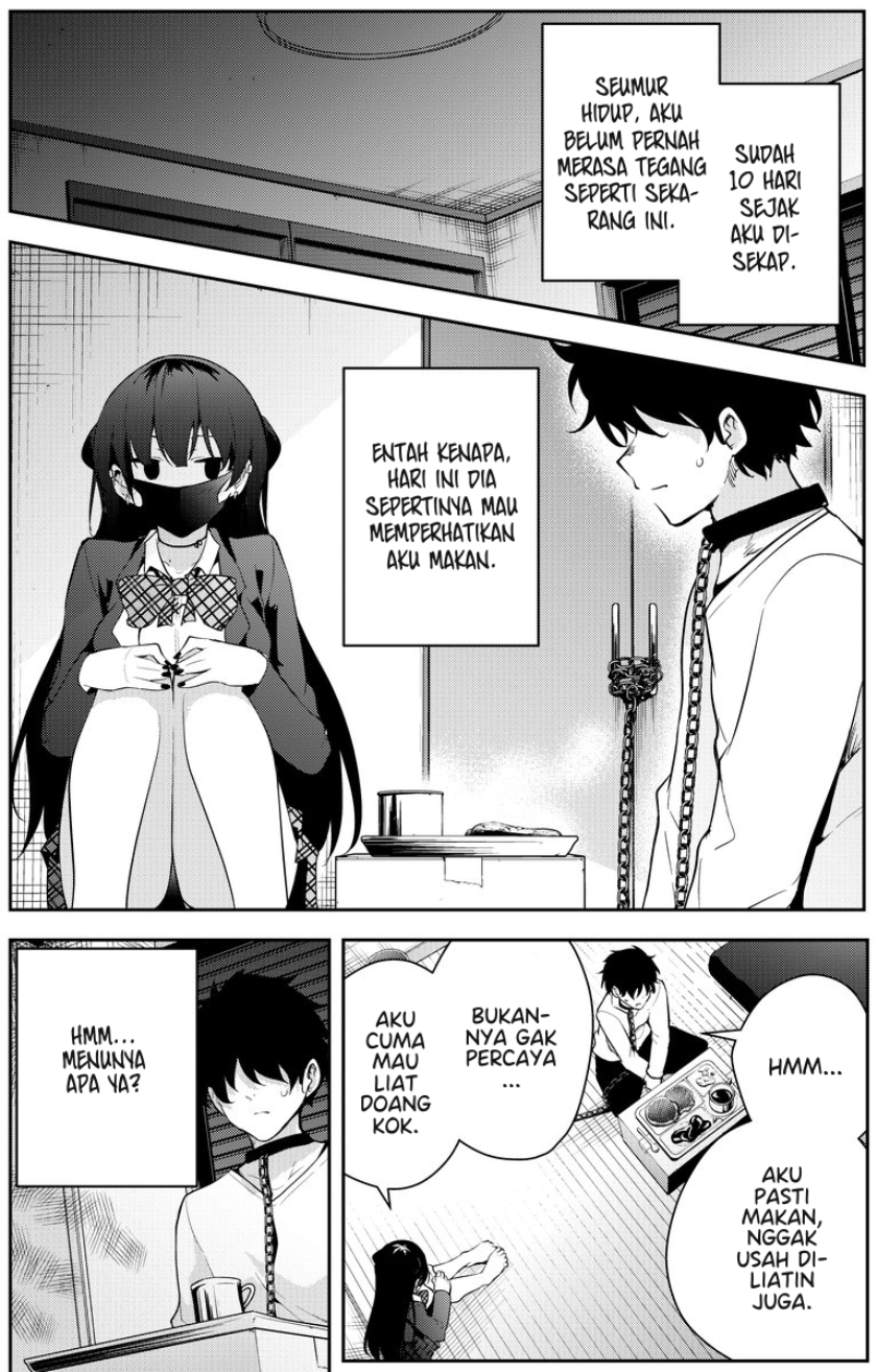 Mishiranu Joshikousei ni Kankensareta Mangaka no Hanashi (The Story of a Manga Artist Confined by a Strange High School Girl) chapter 10