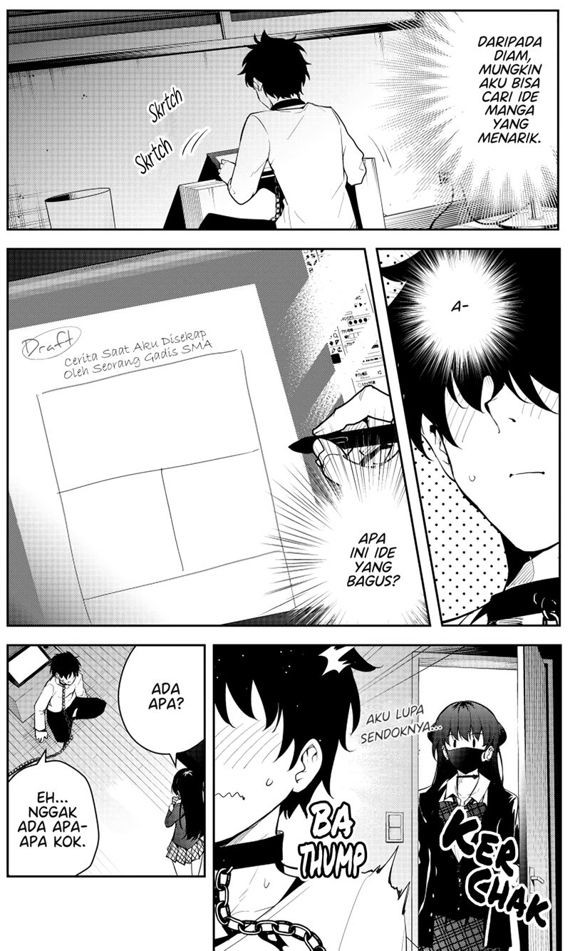 Mishiranu Joshikousei ni Kankensareta Mangaka no Hanashi Chapter 11 Bahasa Indonesia