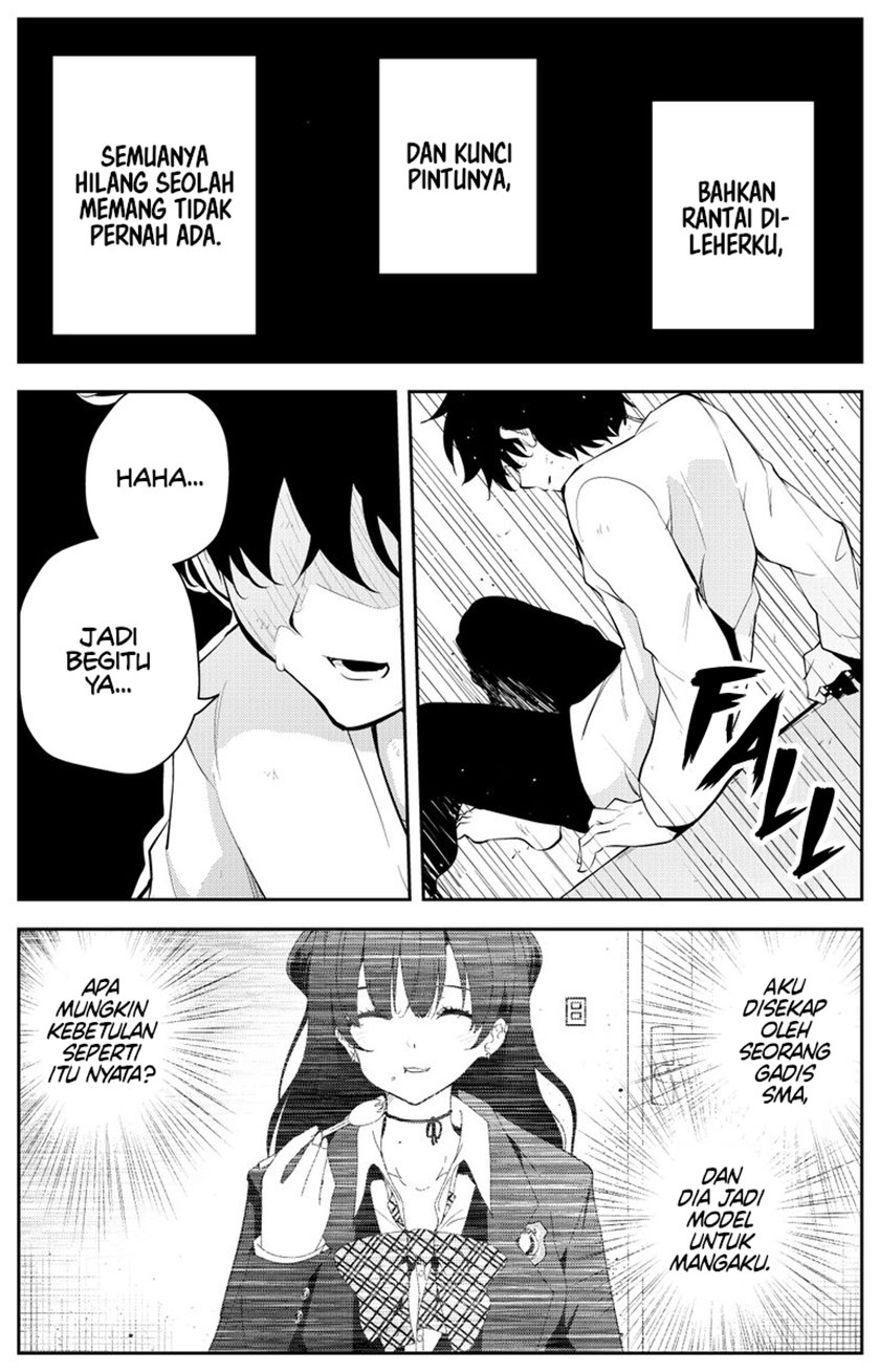 Mishiranu Joshikousei ni Kankensareta Mangaka no Hanashi (The Story of a Manga Artist Confined by a Strange High School Girl) chapter 31