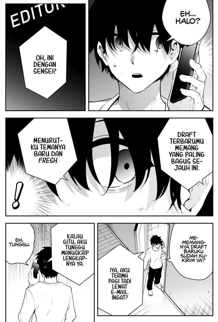 Mishiranu Joshikousei ni Kankensareta Mangaka no Hanashi (The Story of a Manga Artist Confined by a Strange High School Girl) chapter 31