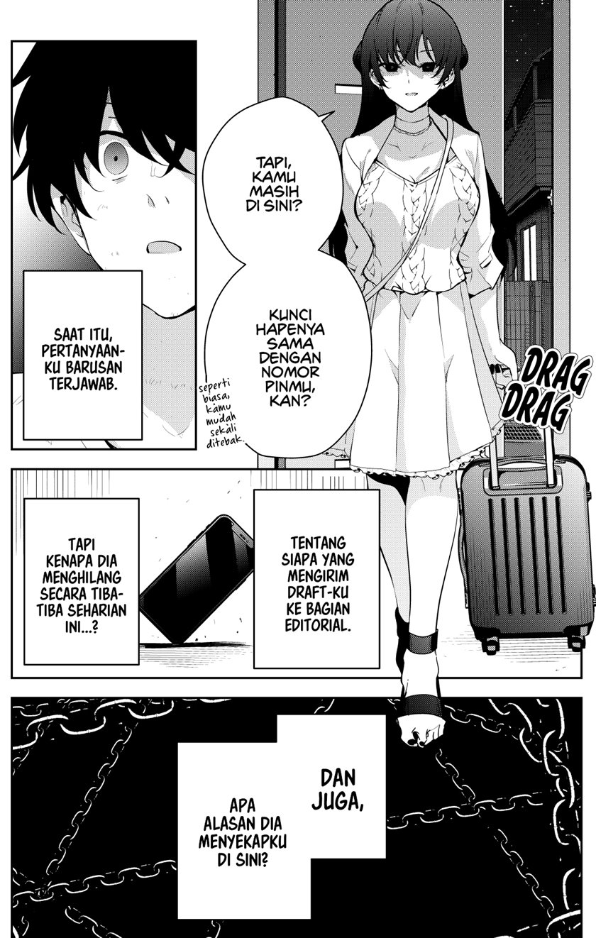 Mishiranu Joshikousei ni Kankensareta Mangaka no Hanashi (The Story of a Manga Artist Confined by a Strange High School Girl) chapter 31