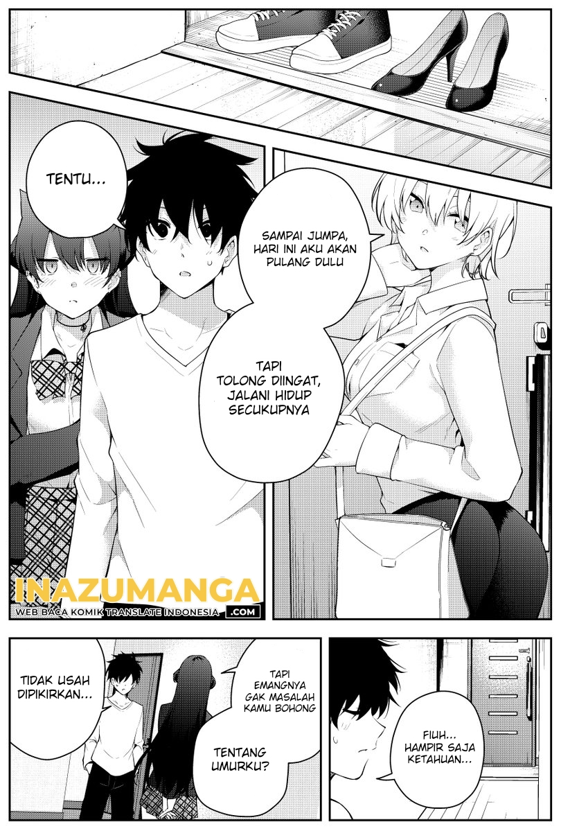 Mishiranu Joshikousei ni Kankensareta Mangaka no Hanashi Chapter 42 Bahasa Indonesia
