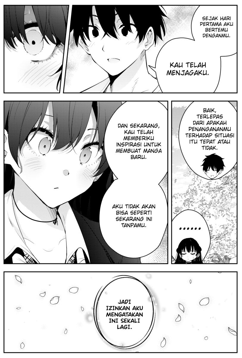 Mishiranu Joshikousei ni Kankensareta Mangaka no Hanashi (The Story of a Manga Artist Confined by a Strange High School Girl) chapter 48