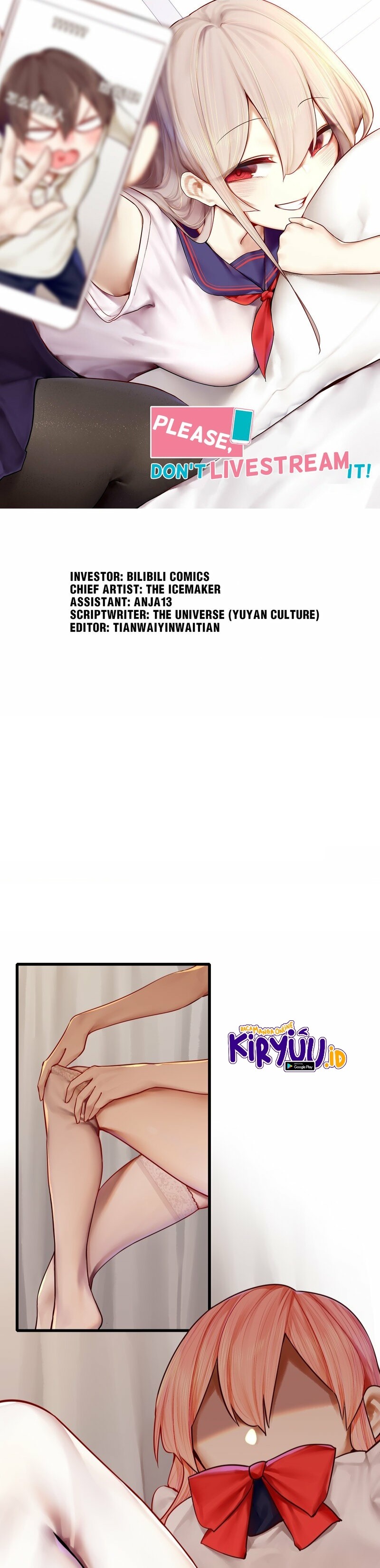 Miss, Don’t Livestream it! Chapter 30.1 Bahasa Indonesia
