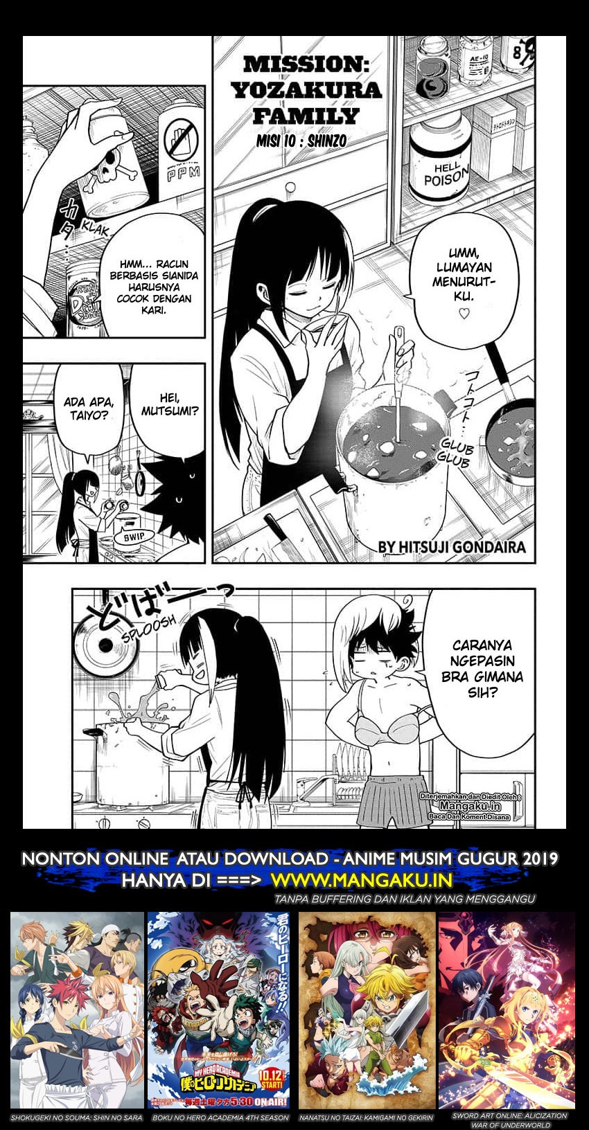 Dilarang COPAS - situs resmi www.mangacanblog.com - Komik mission yozakura family 010 - chapter 10 11 Indonesia mission yozakura family 010 - chapter 10 Terbaru 1|Baca Manga Komik Indonesia|Mangacan