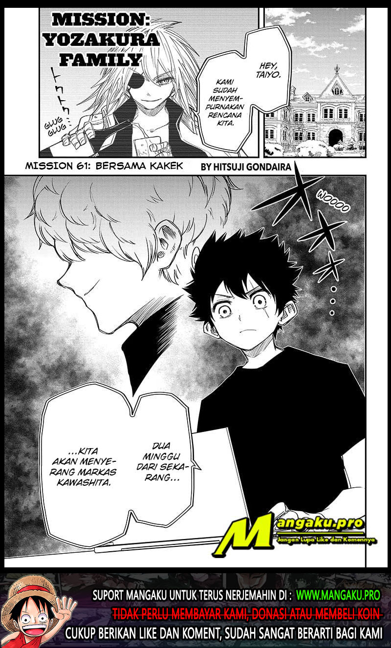 Dilarang COPAS - situs resmi www.mangacanblog.com - Komik mission yozakura family 061 - chapter 61 62 Indonesia mission yozakura family 061 - chapter 61 Terbaru 1|Baca Manga Komik Indonesia|Mangacan