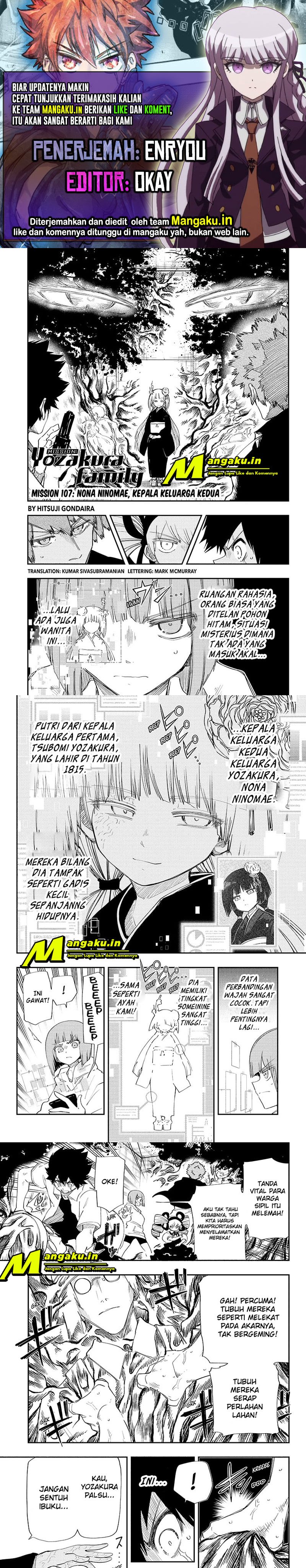 Dilarang COPAS - situs resmi www.mangacanblog.com - Komik mission yozakura family 107 - chapter 107 108 Indonesia mission yozakura family 107 - chapter 107 Terbaru 0|Baca Manga Komik Indonesia|Mangacan