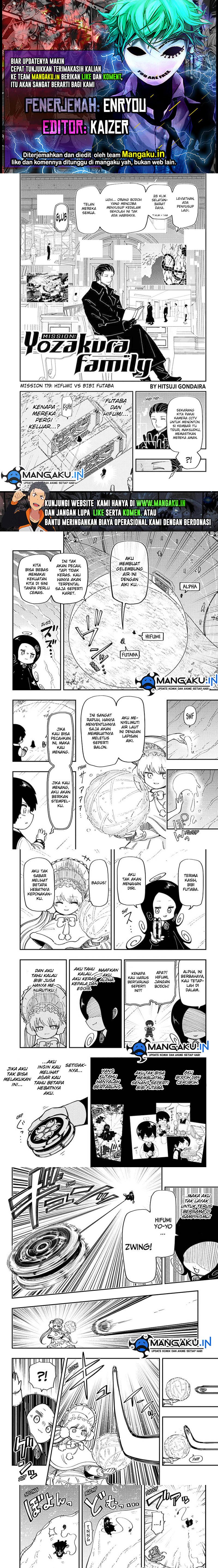 Dilarang COPAS - situs resmi www.mangacanblog.com - Komik mission yozakura family 179 - chapter 179 180 Indonesia mission yozakura family 179 - chapter 179 Terbaru 0|Baca Manga Komik Indonesia|Mangacan