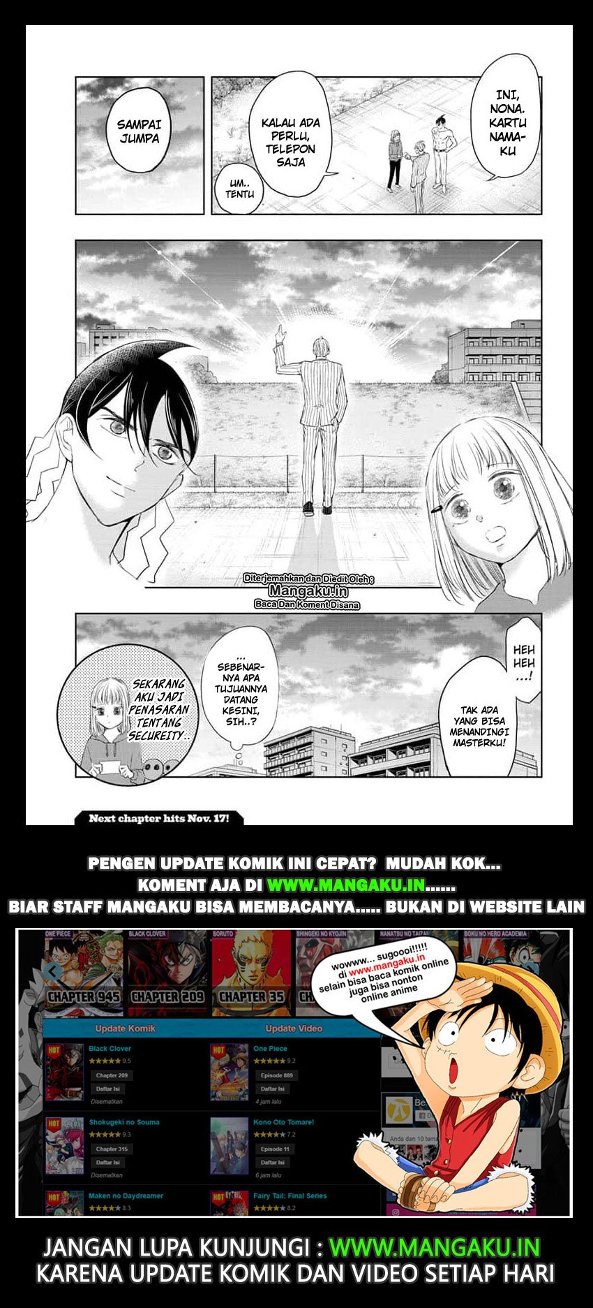 Mitama Secureity Chapter 12 Bahasa Indonesia