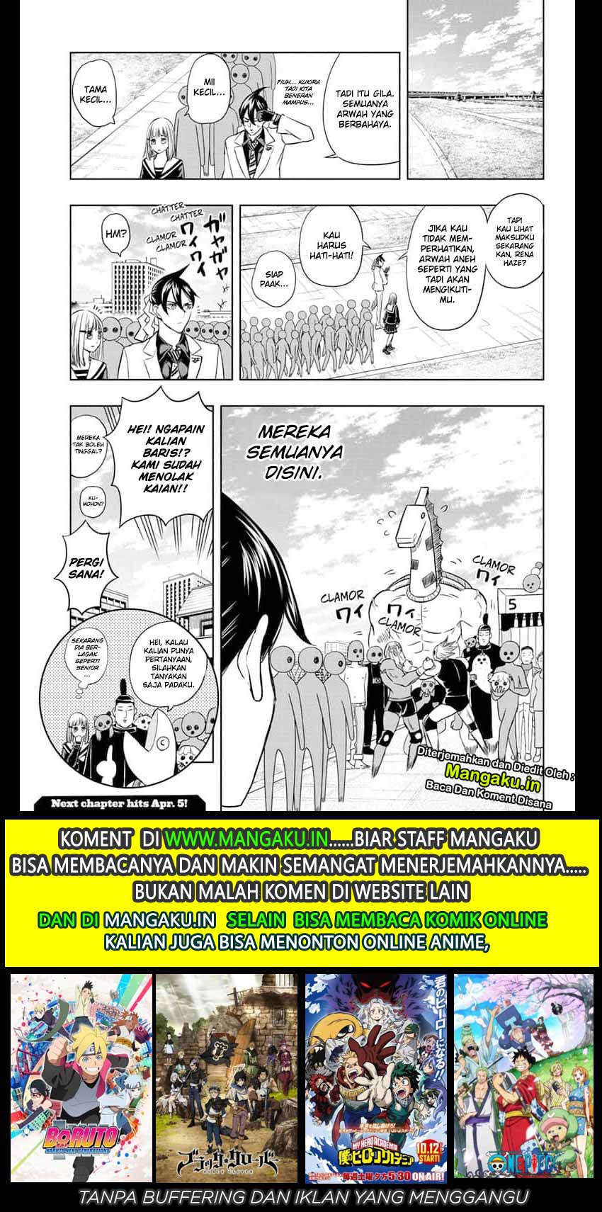 Mitama Secureity Chapter 31 Bahasa Indonesia