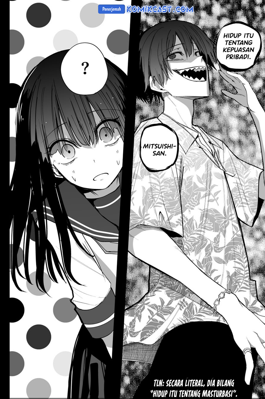 Mitsuishi-san is Being Weird This Year chapter 36
