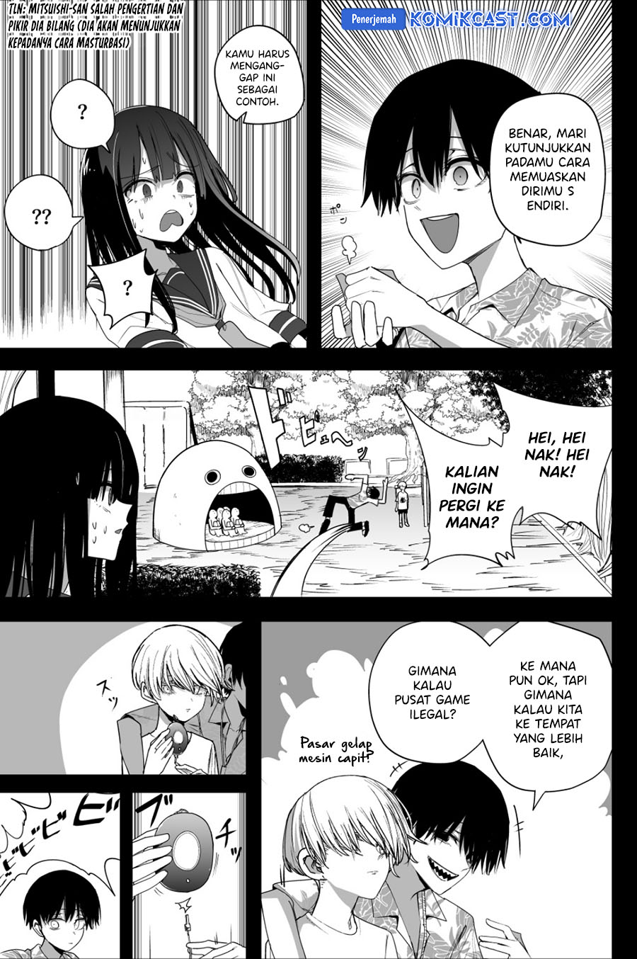 Mitsuishi-san is Being Weird This Year chapter 36