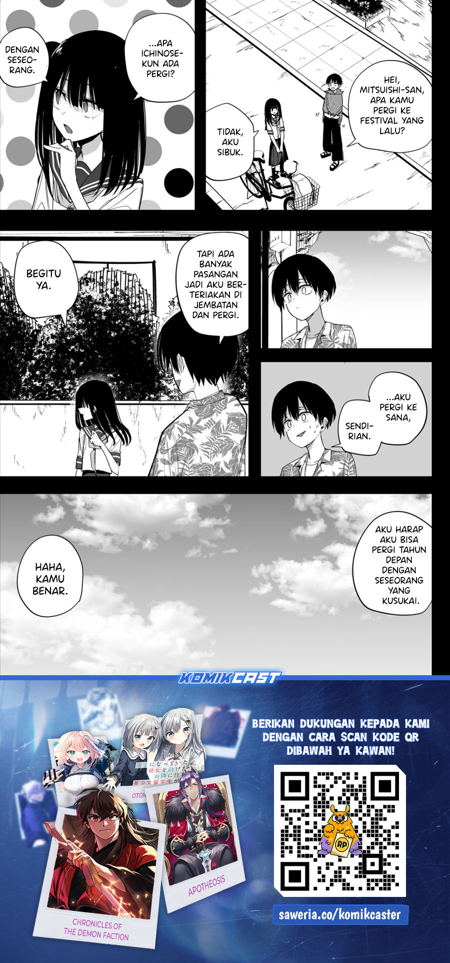 Mitsuishi-san is Being Weird This Year chapter 36
