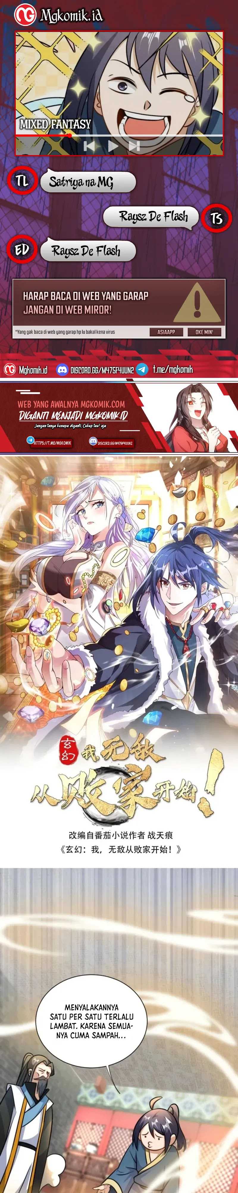 Mixed Fantasy – My Journey To Become Invincible From Big-Spending Begins! Chapter 47 Bahasa Indonesia